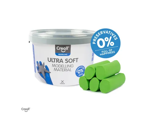 Klei Creall Play-it Ultra Soft helder groen 1100 gram
