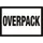 Etiket OVERPACK 1000 etiketten Rol 105x74mm