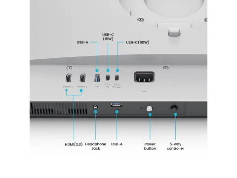 MA270UP | 27 inch 4K Glans Scherm voor MacBook Pro en MacBook Air