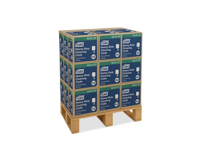 Tork 530137 W2 Premium Heavy-Duty Poetsdoek 1-laags Pallet