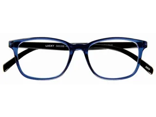 Leesbril I Need You +3.00 dpt Lucky blauw-zwart - 4