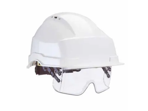 Auboueix Iris 2 veiligheidshelm vented met geïntegreerde veiligheidsb