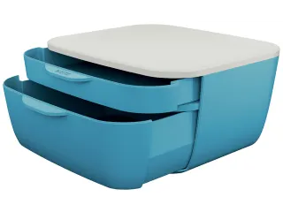 Ladenblok Leitz Cosy 2 laden blauw - 4