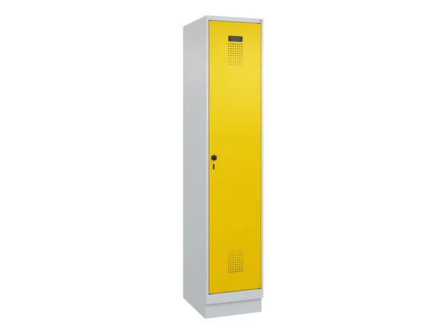 armoire vestiaire noir et blanc,HxlxP 1950x400x500mm,1compart.
