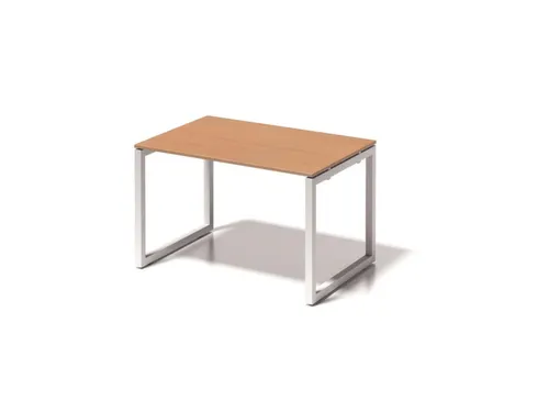 bureau,HxBxD 740x1200x800mm,blad beuken,sledeframe verkeerswit