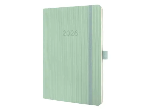 Weekagenda Conceptum A5 2026 (NL/FR/EN/DU) Mint Green Softcover