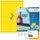 HERMA 4565 Gekleurde etiketten A4 199,6x143,5mm Geel 200 stuks