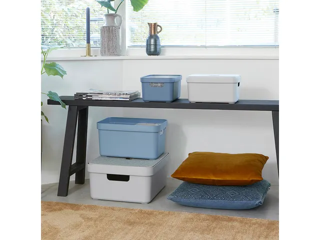 Sigma Home opbergbox 5L wit - 25,2x17,5x12,2cm