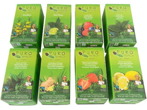 Bio Thee Fairtrade Assortiment Doos 8X25