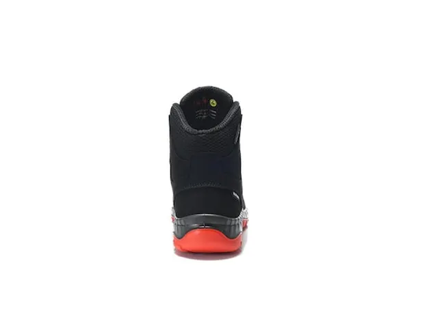 Chaussure de sécurité haute Elten Maddox S3 SRC ESD noir/rouge W-40