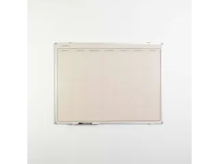 Maandplanner Elegance Engels softline profiel 8mm 90x120cm aluframe - 2