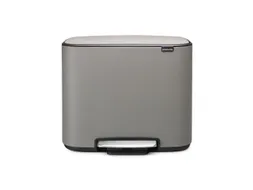 Bo Pedaalemmer 3x11 Liter Mineral Concrete Grey