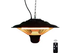 Elektrische Terrasverwarmer Hangend met afstandsbediening PHC100