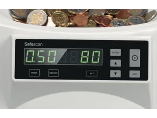 Safescan 1250 Muntenteller en sorteerder Euro - 3