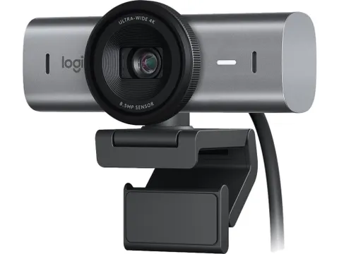 Logitech Mx Brio Uhd 4K Streaming Webcam Usb Wired Graphite