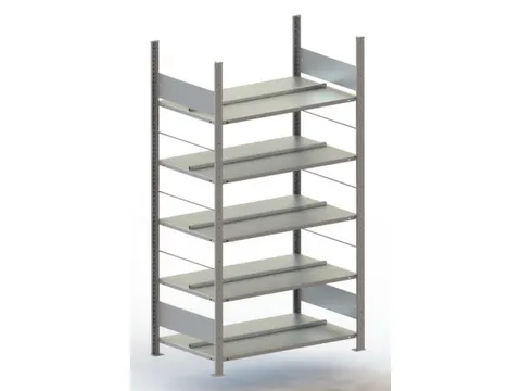 dossierstelling,grondveld,HxBxD 1850x1056x636mm,vaklast 80kg