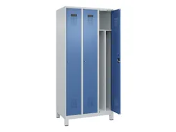 locker voor scheiding van kleding,HxBxD 1950x900x500mm,3vak