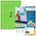 HERMA 4569 Gekleurde etiketten A4 199,6x143,5mm Groen 200 stuks