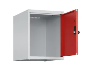 opzetkast,v. locker,1vak.,vak B 400mm,HxBxD 500x400x500mm,vleugeldeur - 2