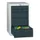 ladekast HxBxD 800x500x600mm 5laden cilinderslot RAL7035 front RAL7016