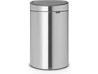 Touch Bin New Recycle Afvalbak 23+10 Liter Mat Staal - 1