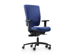 Bureaustoel,Synchroonmech.,Zitting Stof Groen