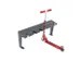 Steprek voor 6 steppen L 1006mm eenzijdig RAL6005