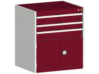 ladekast,HxBxD 900x800x750mm,3lade(n),m. lade voor normale belastingen - 1