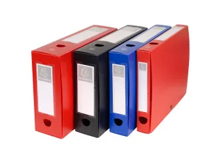 Klasseerdoos PP opaa k rug 80mm zwart - 4