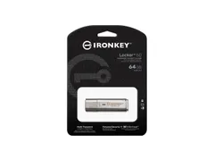 Kingston Technology IronKey Locker 50 USB Stick 64GB Zilver