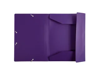 Elastomap A4 Assorti 3 Kleppen Polypropyleen 4/10de Ondoorschijnend - 15