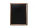 Tableau à craie mural Natura Classic 70x90cm Marron foncé