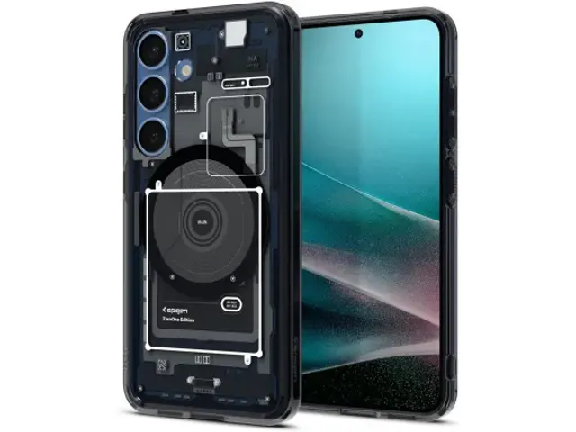 Ultra Hybrid MagFit Samsung Galaxy S25 Plus Hoesje Zero One Zwart