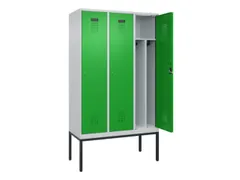locker voor scheiding van kleding,HxBxD 2120x1200x500mm,3vak