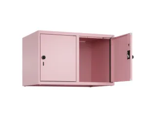 opzetkast,v. locker,2vak.,vak B 400mm,HxBxD 500x800x500mm,draaigrendel - 1