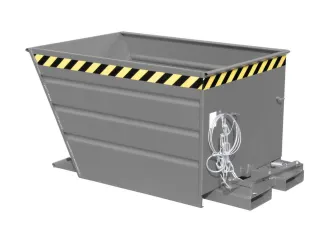 kiepbak,HxLxB 890x1440x800mm,0,7m³,draagverm. 1000kg,RAL7005 - 1