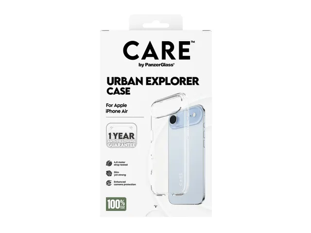 PanzerGlass CARE by Urban Explorer Case Transparent iPhone Air,
