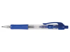 Balpen Retractable Medium Punt Blauw