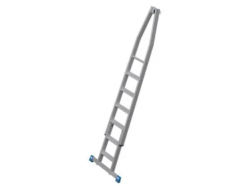 ladderset,onder-/bovendeel,eenzijdig,7,treden m. R13-laag,balk L 2,8m