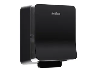 Handdoekroldispenser Satino SYS1 Hyginity zwart 333419 - 1