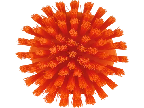 Vikan Hygiene ronde werkborstel harde vezels Ø110mm oranje