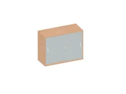 Schuifdeurkast 770x1000x430mm Romp Beuken Decor Front Lichtgrijs