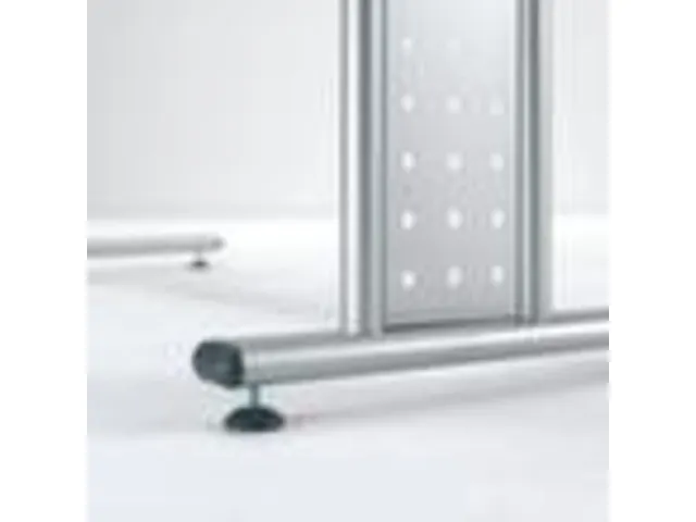 Bureau C-Poot Hxbxd 680-820X1800X800Mm Lichtgrijs