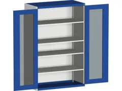 systeemkast,HxBxD 2000x1300x650mm,4xStalen bodem,5-punts sluitsysteem