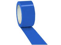 Verpakkingstape 50mmx66m PVC, blauw