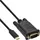 Kabel inLine USB-C VGA 3.1 M/M 2 meter zwart