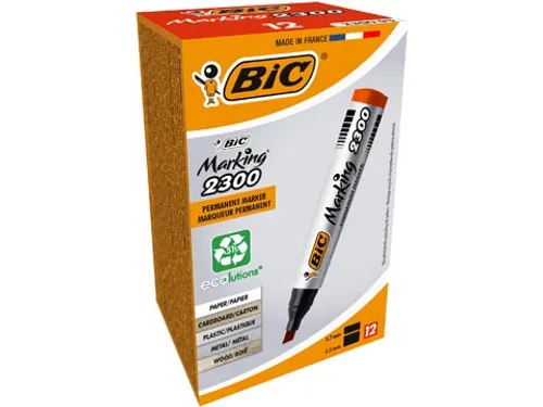marker 2300 ECOlutions rood, doos 12 stuks