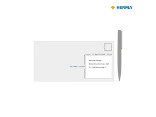 Herma 4266 Premium Adresetiketten A4 63,5x72mm Wit 1200 stuks - 4