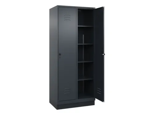 wasgoedverdeelkast,HxBxD 1950x800x500mm,vak B 400mm,draaigrendel