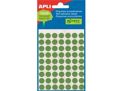 Apli Ronde Etiketten Ø10mm Groen
